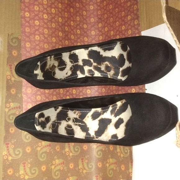 Jessica Simpson 9 1/2 women's black heel - Picture 1 of 17